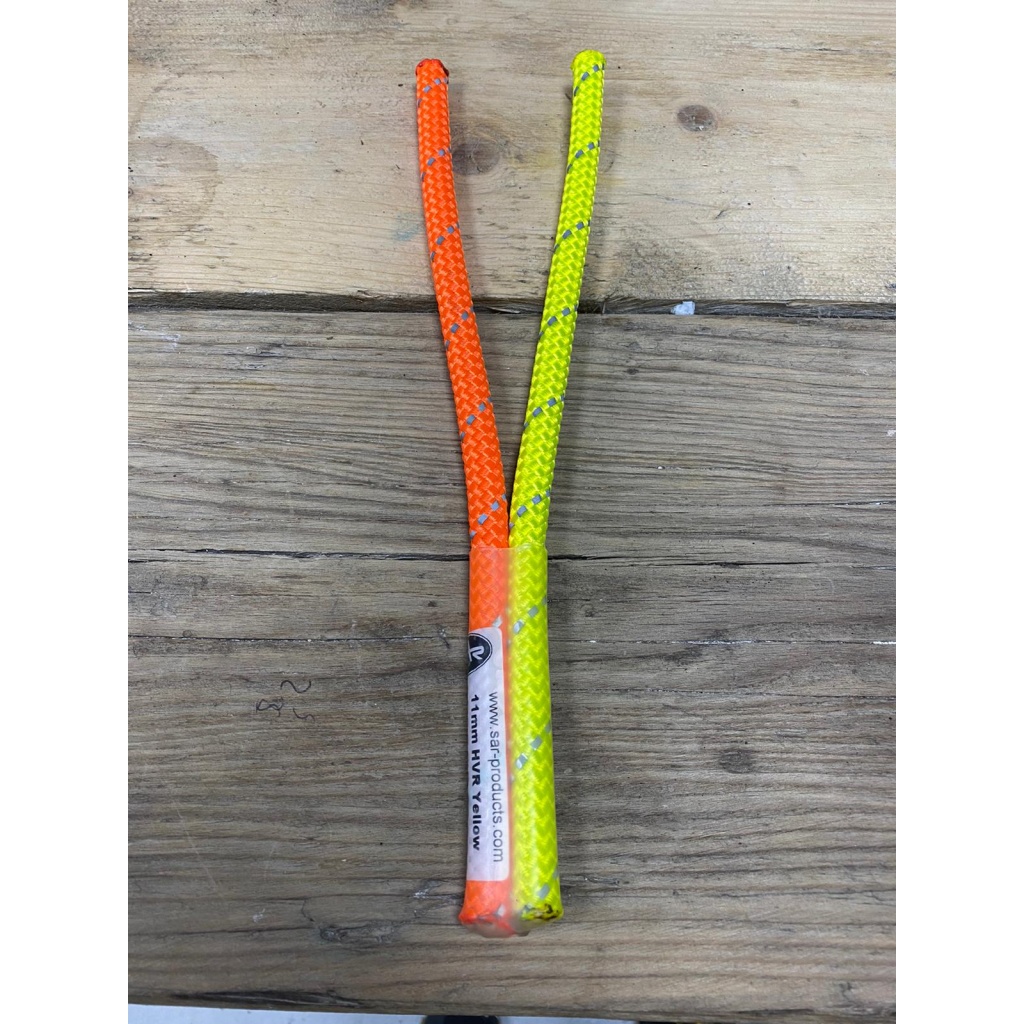SAR 11mm High Visibility Reflective (HVR) Rope – Access Techniques Ltd